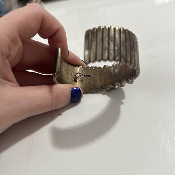 Dan Jackson silver cuff - Picture 3 of 4